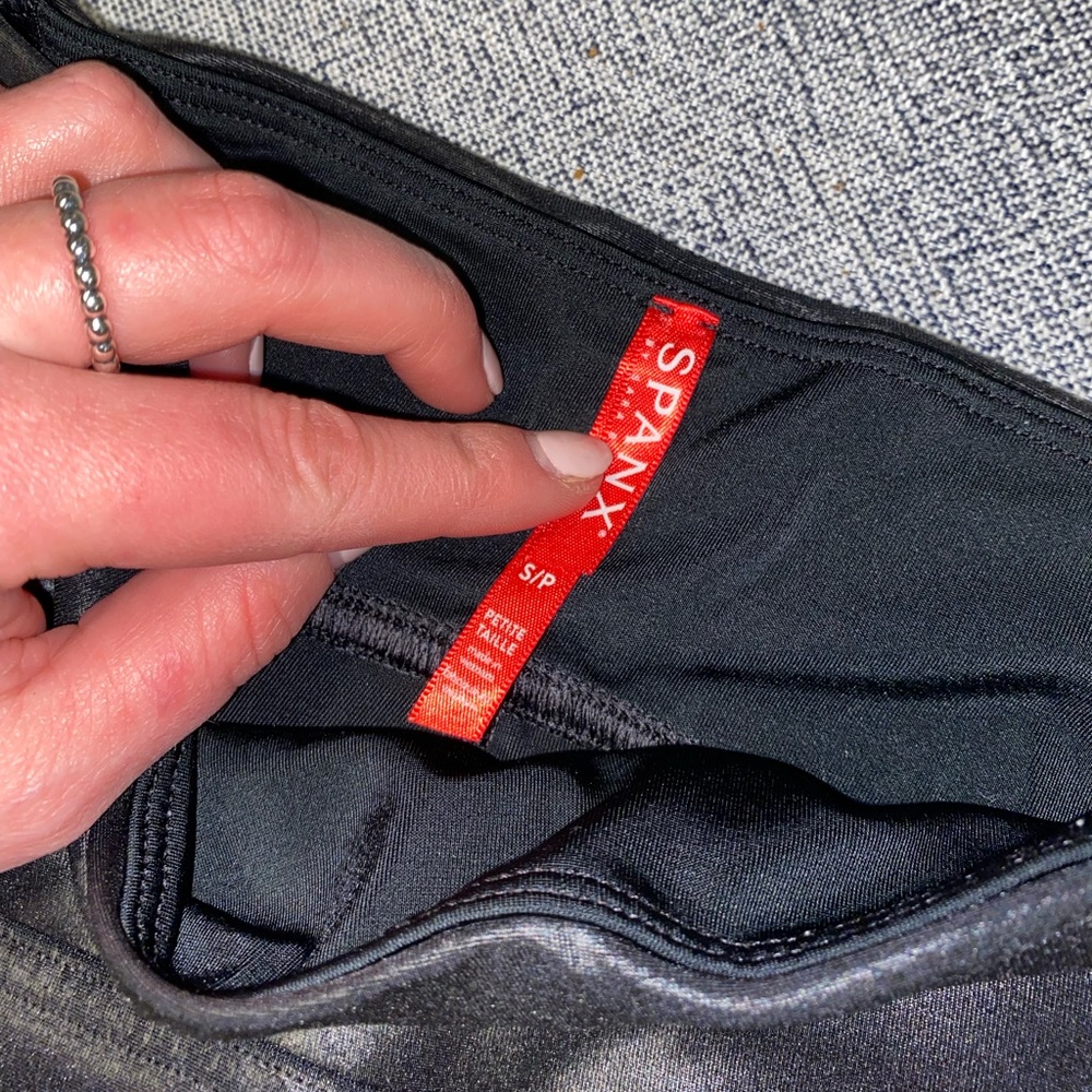 SPANX leather leggings